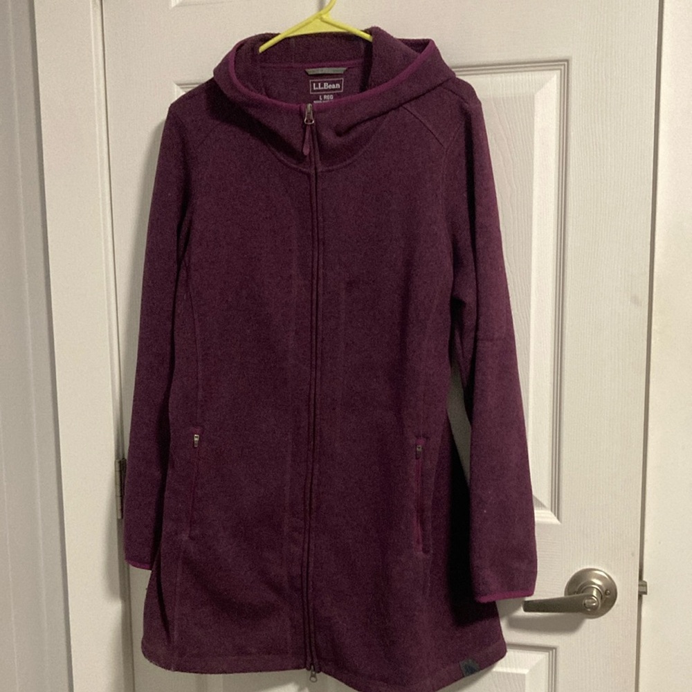 L.L. Bean sweater coat